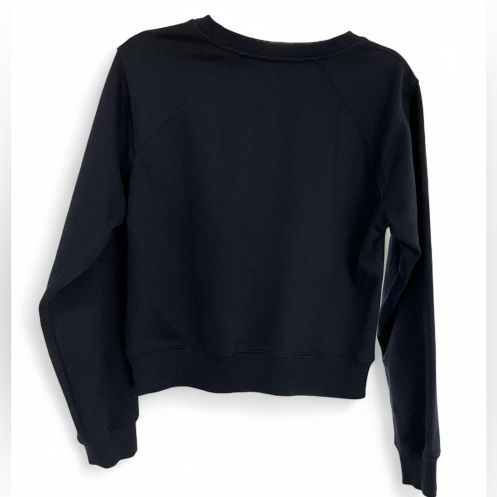 Veronica Beard Navy Sweatshirt with Emblem - Picture 9 of 14